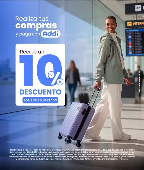 Catálogo Totto | Nuestras mejores ofertas para ti | 2026-07-31T00:00:00.000Z - 2026-08-01T00:00:00.000Z