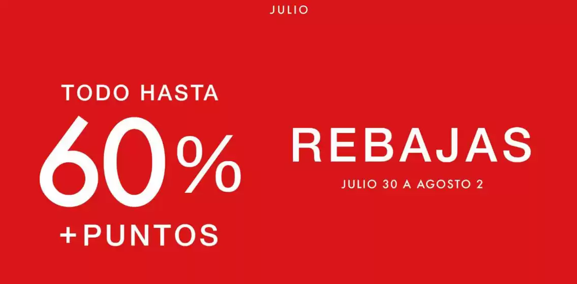 Catálogo Julio | Rebajas TodoHasta 60% OFF | 2026-07-31T00:00:00.000Z - 2026-08-02T00:00:00.000Z