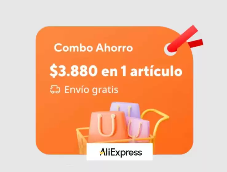 Catálogo Ali Express en Guatapé | $3.880 en 1 artículo Envío Gratis | 2026-07-31T00:00:00.000Z - 2026-08-02T00:00:00.000Z