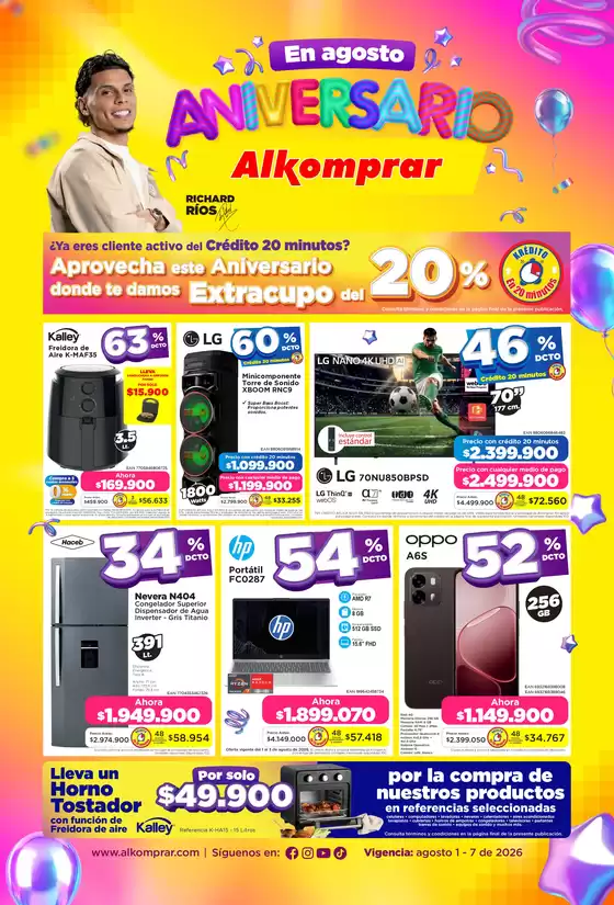Catálogo Alkomprar | Catalogo.alkomprar.com.co | 2026-08-01T00:00:00.000Z - 2026-08-03T00:00:00.000Z