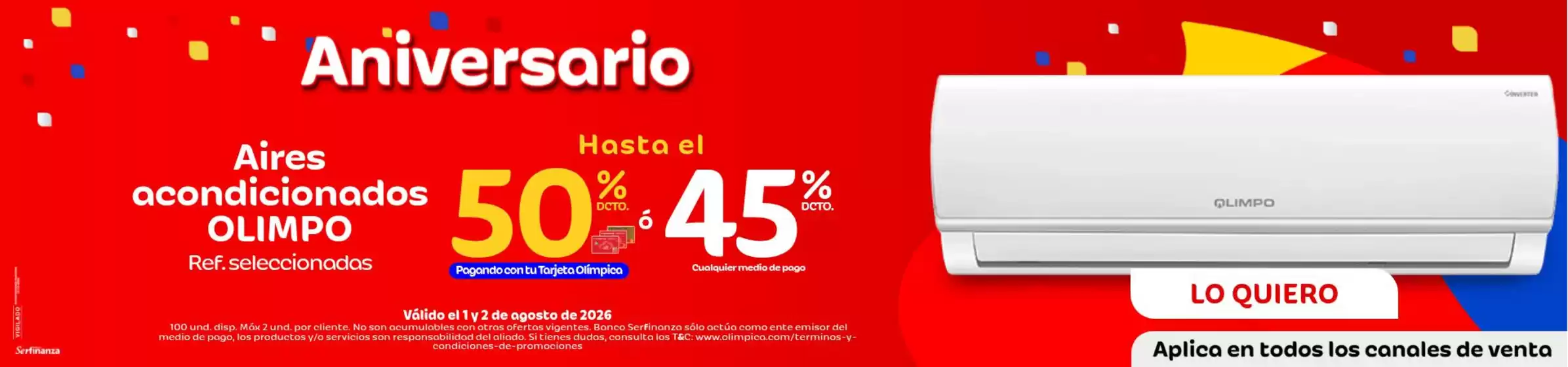 Catálogo Olímpica | Ofertas principales para ahorradores | 2026-08-01T00:00:00.000Z - 2026-08-02T00:00:00.000Z