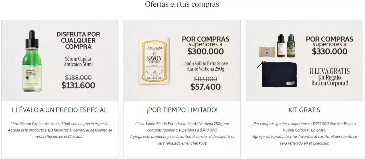 Catálogo L'Occitane | Ofertas en tus compras | 2026-08-03T00:00:00.000Z - 2026-08-15T00:00:00.000Z
