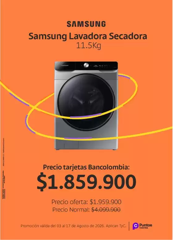 Catálogo Bancolombia | Ofertas principales y descuentos | 2026-08-03T00:00:00.000Z - 2026-08-17T00:00:00.000Z