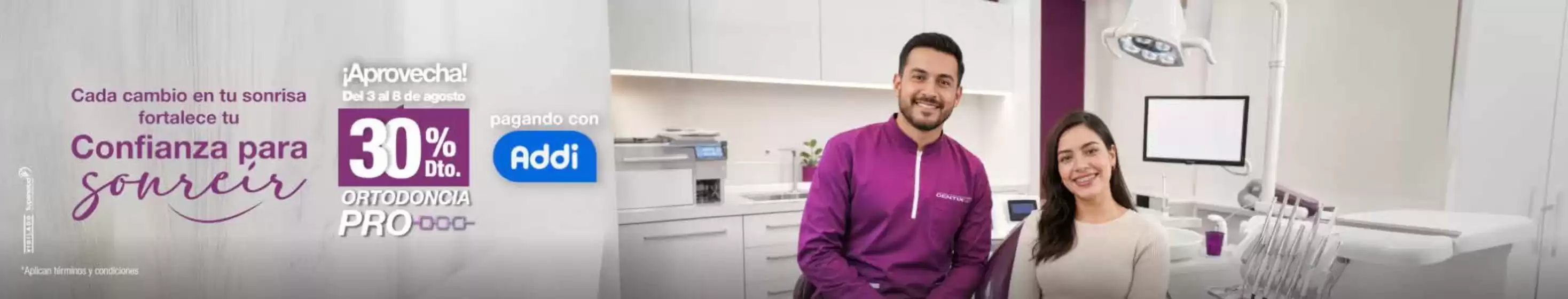 Catálogo Dentix | Aprovecha y financia tu tratamiento con Addi | 2026-08-03T00:00:00.000Z - 2026-08-08T00:00:00.000Z