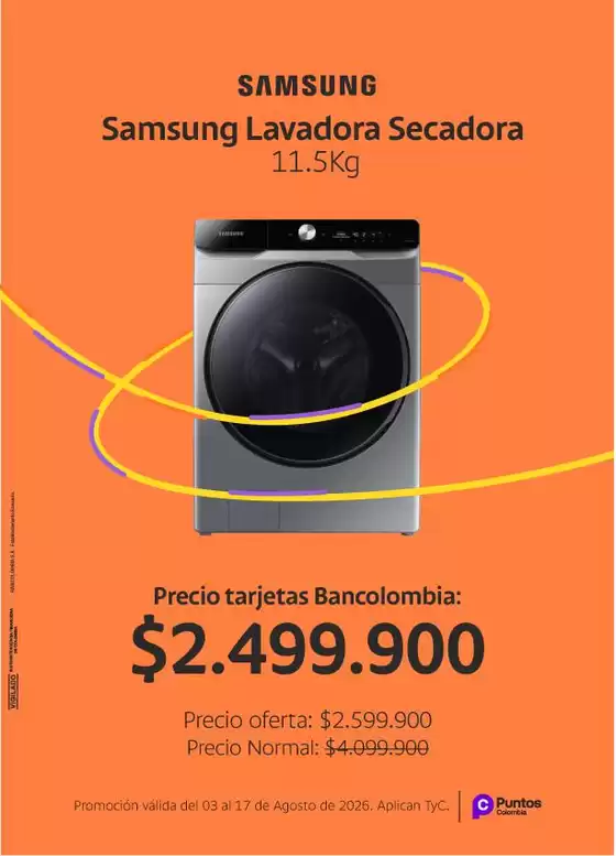 Catálogo Bancolombia en Montería | Descuentos y promociones | 2026-08-03T00:00:00.000Z - 2026-08-17T00:00:00.000Z