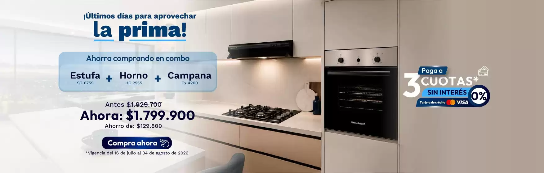 Catálogo Challenger | Ofertas y gangas exclusivas | 2026-07-16T00:00:00.000Z - 2026-08-04T00:00:00.000Z