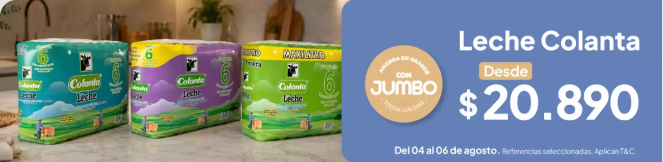 Catálogo Jumbo | Promociones actuales | 2026-08-04T00:00:00.000Z - 2026-08-06T00:00:00.000Z