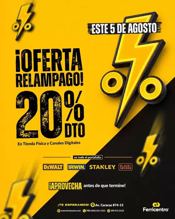 Catálogo Ferricentro | Ofertas principales para todos los clientes | 2026-08-05T00:00:00.000Z - 2026-08-05T00:00:00.000Z