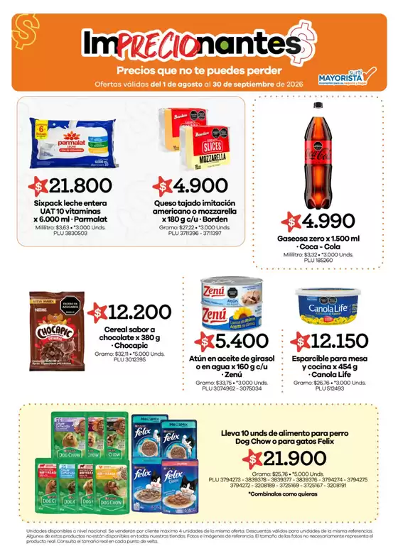 Catálogo Surti Mayorista | ImPRECIOnantes Precios que no te puedes perder | 2026-08-05T00:00:00.000Z - 2026-09-30T00:00:00.000Z