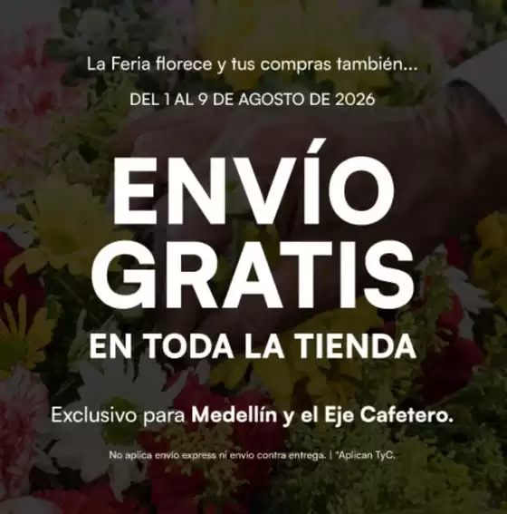 Catálogo Mundo Único | Envío Gratis en Toda la Tienda | 2026-08-06T00:00:00.000Z - 2026-08-09T00:00:00.000Z