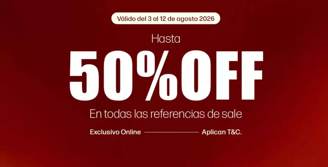 Catálogo Tennis | Hasta 50%OFF | 2026-08-06T00:00:00.000Z - 2026-08-12T00:00:00.000Z