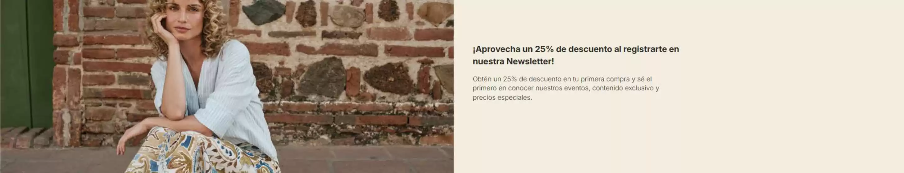 Catálogo Esprit | 15% de DCTO al registrarte en nuestra Newsletter | 2026-08-06T00:00:00.000Z - 2026-12-31T00:00:00.000Z