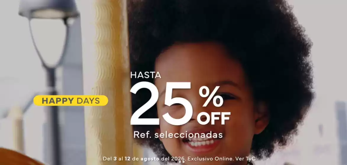Catálogo Offcorss | Happ Days Hasta 25% OFF, Últimas Talles Hasta 60% OFF | 2026-08-07T00:00:00.000Z - 2026-08-15T00:00:00.000Z