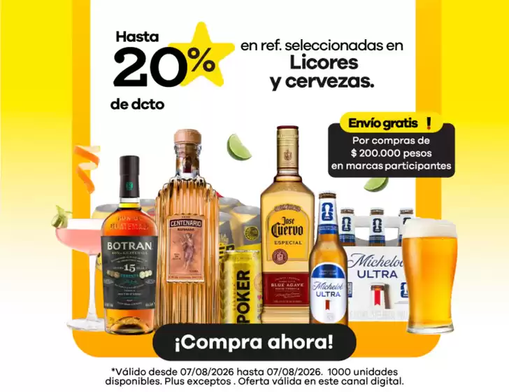 Catálogo Éxito | Ofertas exclusivas para nuestros clientes | 2026-08-07T00:00:00.000Z - 2026-08-07T00:00:00.000Z