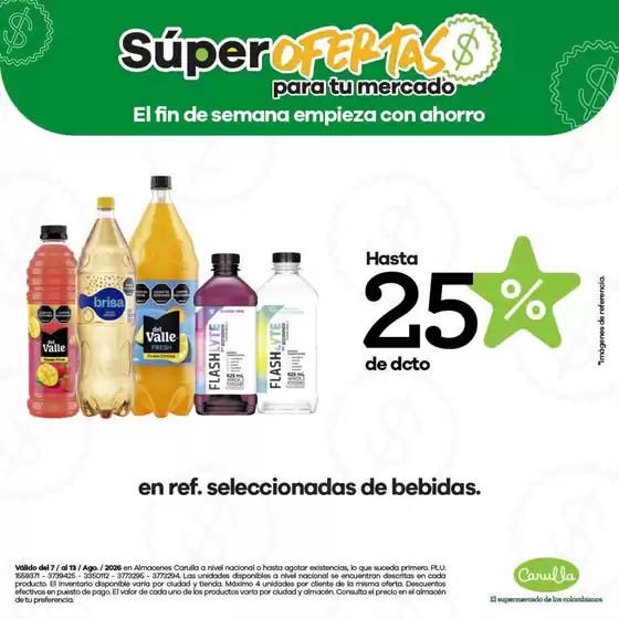 Catálogo Carulla | Superofertas y compra con descuento | 2026-08-07T00:00:00.000Z - 2026-08-13T00:00:00.000Z