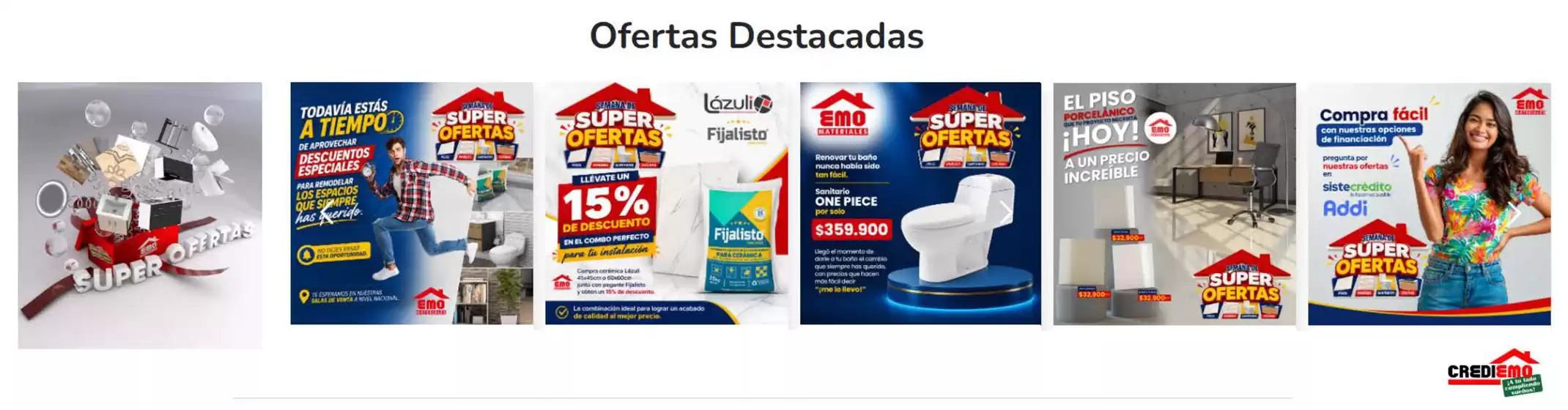 Catálogo Materiales EMO | Ofertas Destacadas | 2026-08-07T00:00:00.000Z - 2026-08-31T00:00:00.000Z