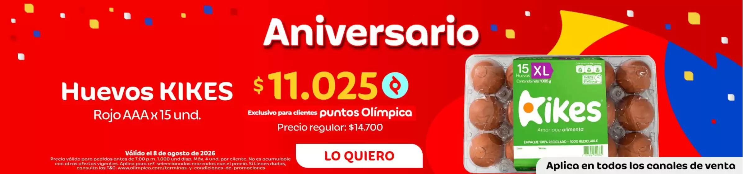 Catálogo Olímpica | Gran variedad de ofertas | 2026-08-08T00:00:00.000Z - 2026-08-08T00:00:00.000Z