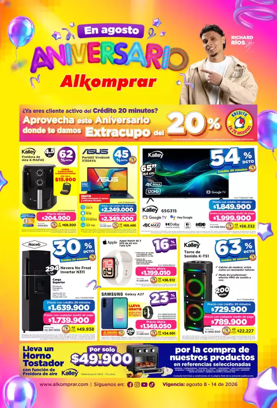 Catálogo Alkomprar | Catalogo.alkomprar.com.co | 2026-08-01T00:00:00.000Z - 2026-09-04T00:00:00.000Z