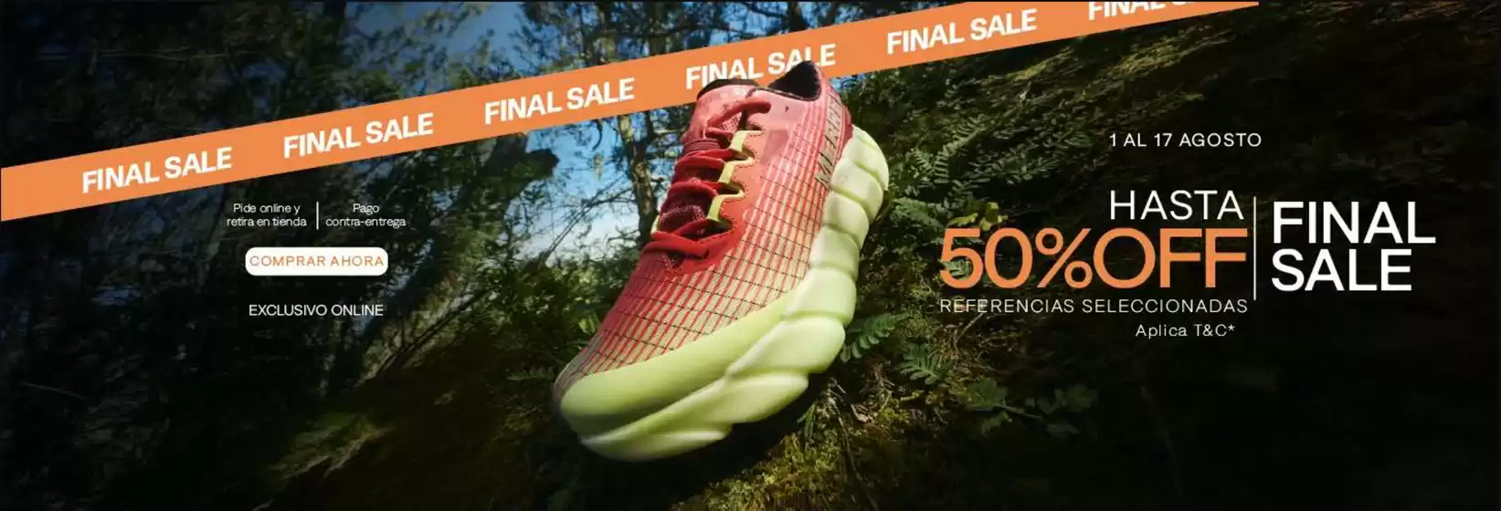 Catálogo Merrell | Final Sale Hasta 50% OFF | 2026-08-10T00:00:00.000Z - 2026-08-17T00:00:00.000Z