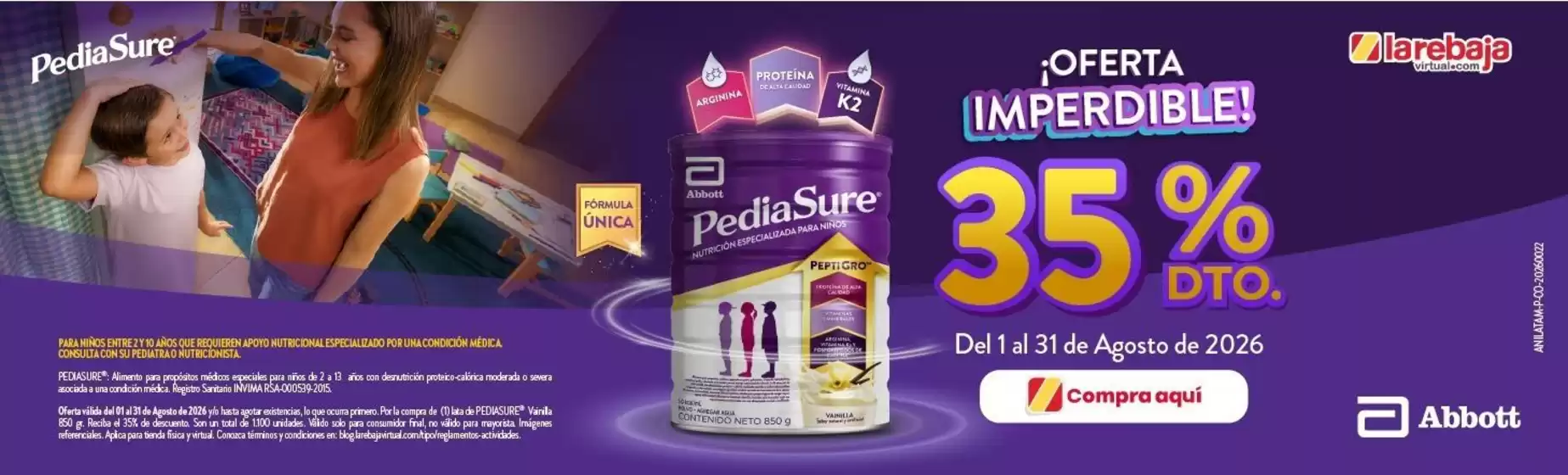 Catálogo La Rebaja | Excelente oferta para todos los clientes | 2026-08-01T00:00:00.000Z - 2026-08-31T00:00:00.000Z