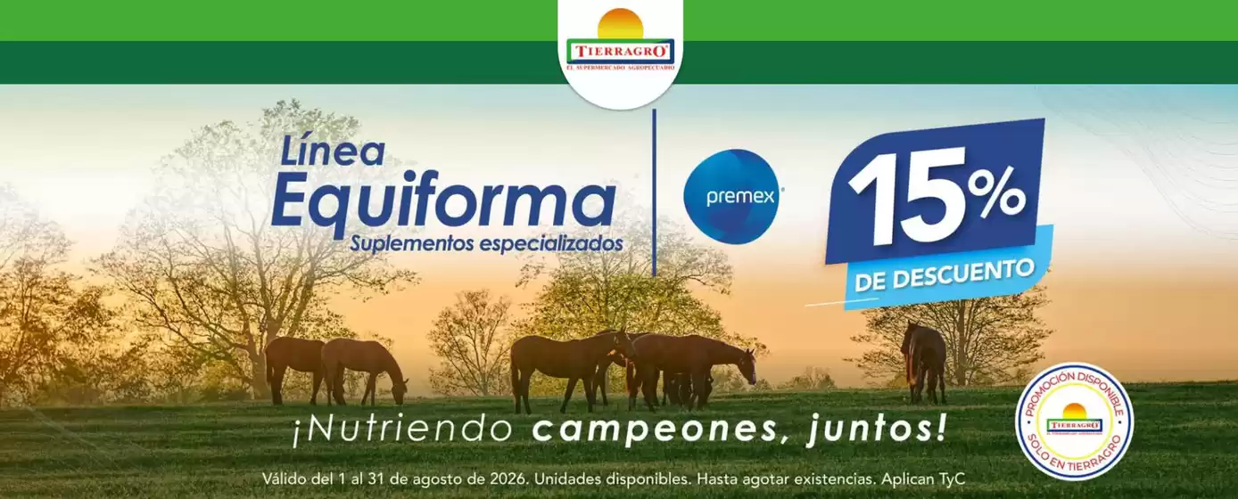 Catálogo Tierragro | Ofertas 15% de DCTO | 2026-08-10T00:00:00.000Z - 2026-08-31T00:00:00.000Z
