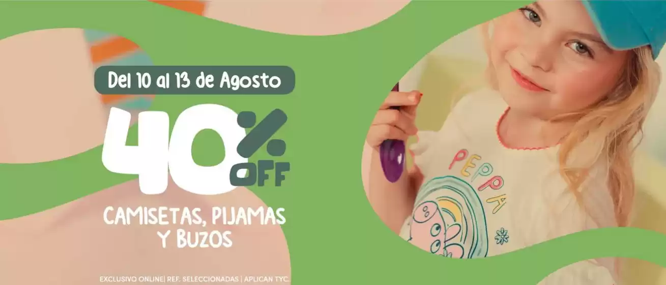 Catálogo MIC Baby | 40% OFF camisetas, pijamas y buzos | 2026-08-12T00:00:00.000Z - 2026-08-13T00:00:00.000Z