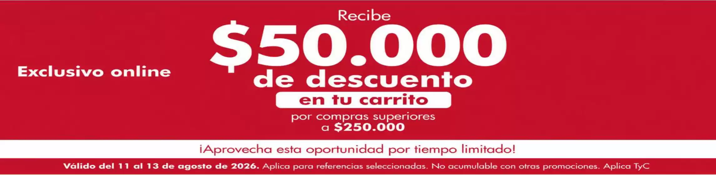 Catálogo Calzatodo | Recibe $50.000 de descuento | 2026-08-12T00:00:00.000Z - 2026-08-13T00:00:00.000Z