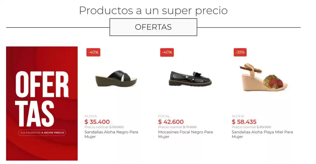 Catálogo Calzado Bucaramanga | Productos a un super precio | 2026-08-12T00:00:00.000Z - 2026-08-31T00:00:00.000Z
