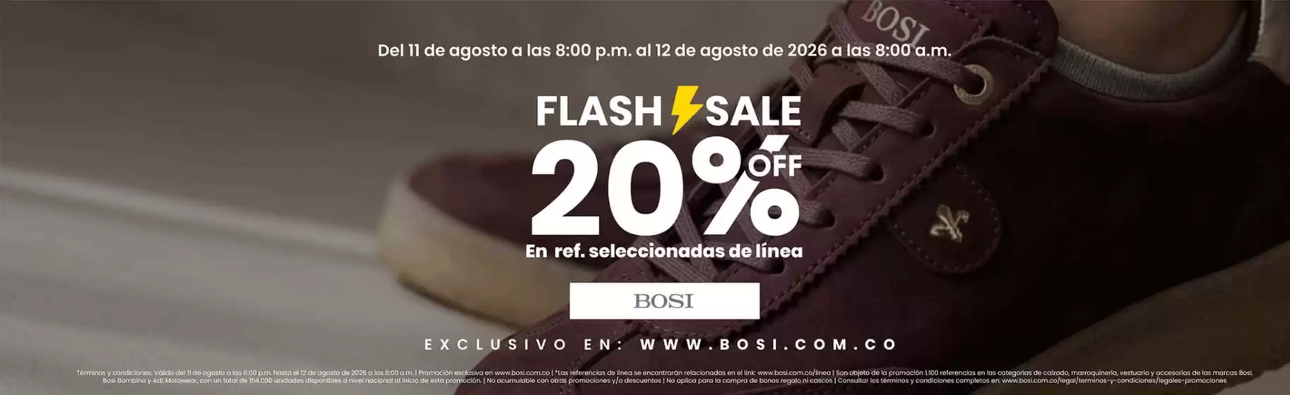 Catálogo Bosi | Flash Sale 20% OFF | 2026-08-12T00:00:00.000Z - 2026-08-12T00:00:00.000Z