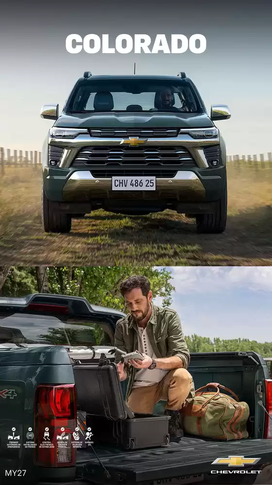 Catálogo Chevrolet | Ficha tecnica colorado agosto 2026 | 2026-08-12T00:00:00.000Z - 2026-08-26T00:00:00.000Z