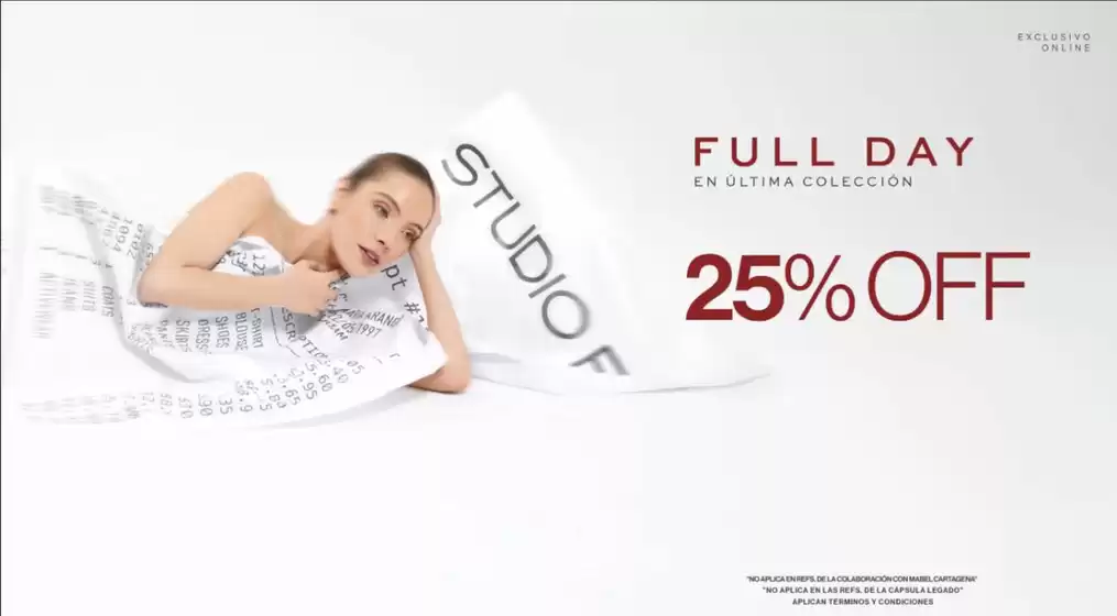 Catálogo Studio F | Full Day 25% OFF | 2026-08-12T00:00:00.000Z - 2026-08-12T00:00:00.000Z