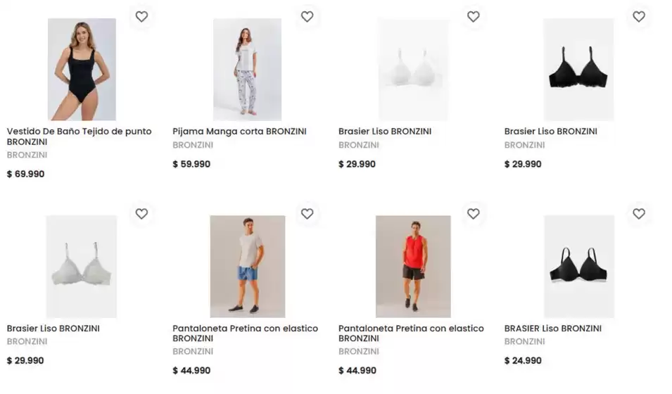 Catálogo Bronzini | Precios Especiales | 2026-08-12T00:00:00.000Z - 2026-08-31T00:00:00.000Z