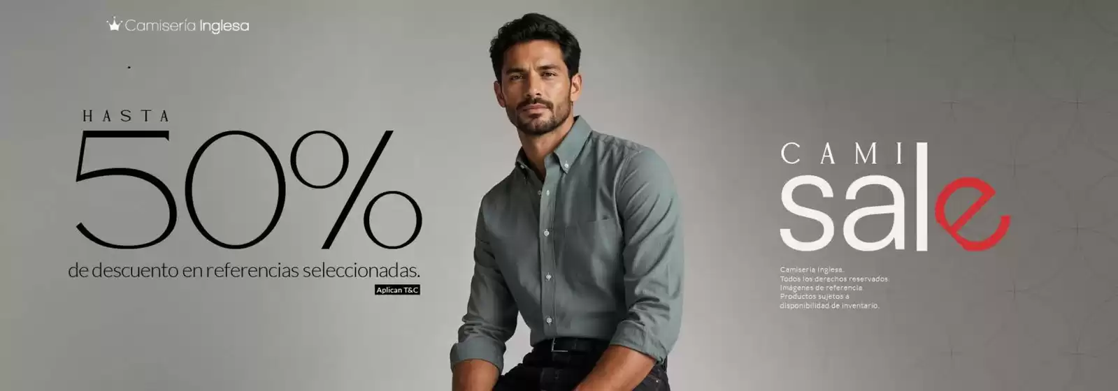 Catálogo Camisería Inglesa | Sale Hasta 50% OFF en Ref.Selecci. | 2026-08-13T00:00:00.000Z - 2026-08-23T00:00:00.000Z