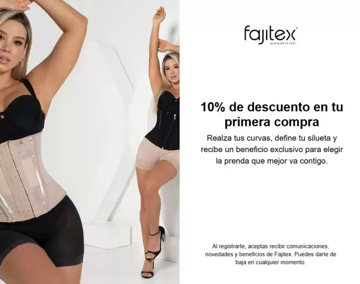 Catálogo Fajitex | 10% de descuento en tu primera compra | 2026-08-13T00:00:00.000Z - 2026-09-30T00:00:00.000Z