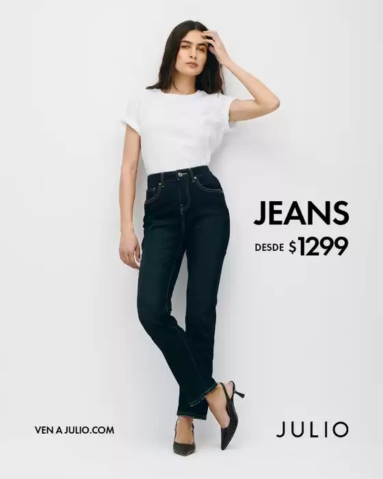 Catálogo Julio | Jeans desde $1299 | 2026-08-13T00:00:00.000Z - 2026-08-21T00:00:00.000Z