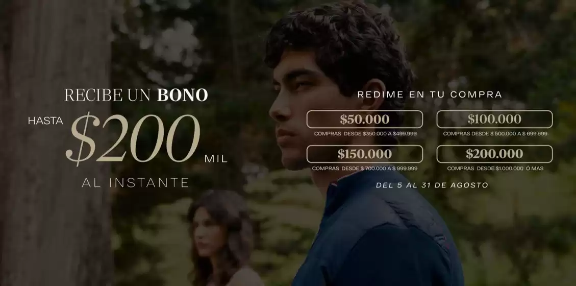 Catálogo Oxford Jeans | Recibe un Bono Hasta $200 Mil | 2026-08-13T00:00:00.000Z - 2026-08-31T00:00:00.000Z