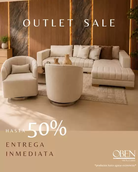 Catálogo Oben | Outlet Sale | 2026-08-13T00:00:00.000Z - 2026-09-30T00:00:00.000Z