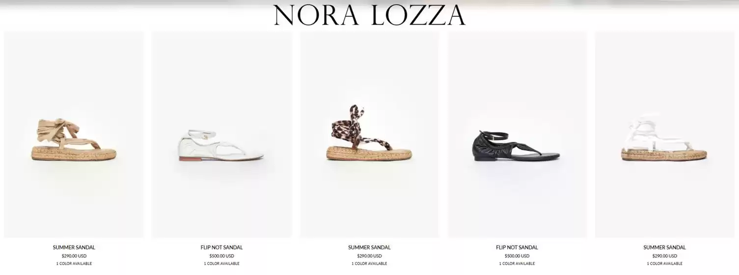 Catálogo Nora Lozza | Elige tu estilo | 2026-08-14T00:00:00.000Z - 2026-08-31T00:00:00.000Z