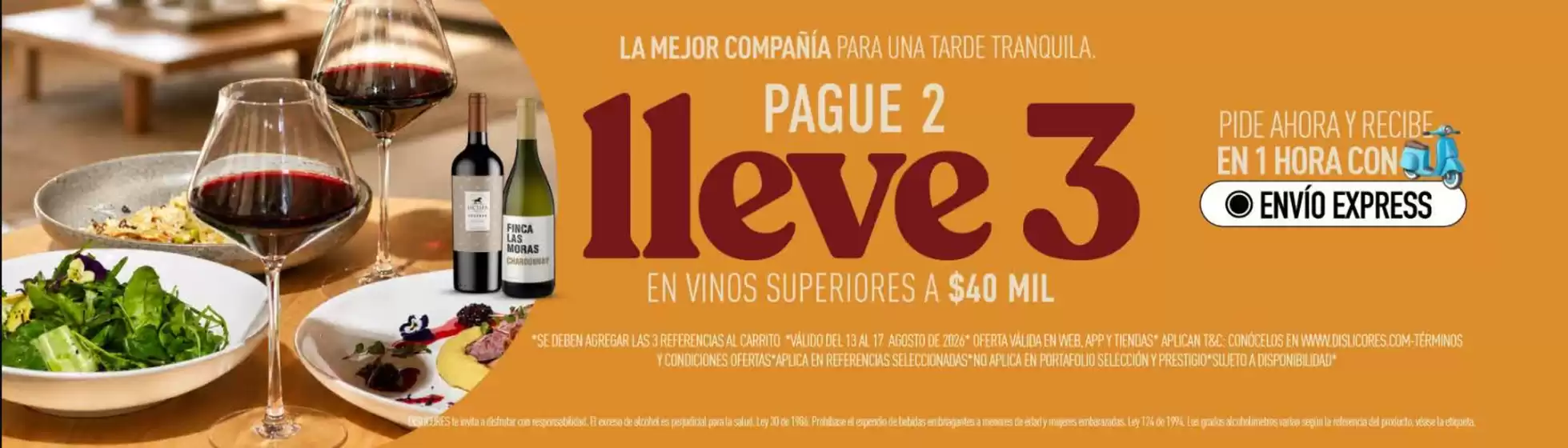 Catálogo Dislicores | Aprovecha estas ofertas especiales | 2026-08-14T00:00:00.000Z - 2026-08-17T00:00:00.000Z