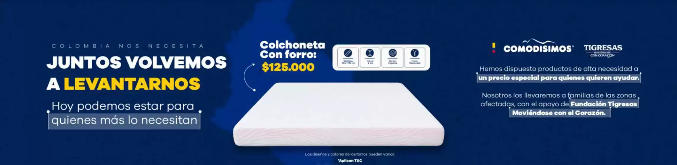 Catálogo Comodísimos | Juntos volvemos a levantarnos | 2026-08-14T00:00:00.000Z - 2026-08-23T00:00:00.000Z