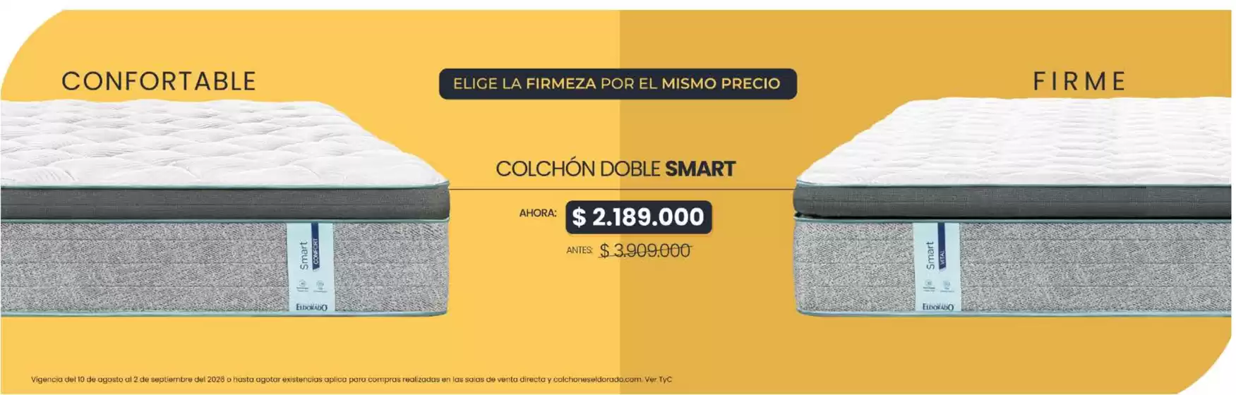 Catálogo Colchones El Dorado | Ofertas Especiales | 2026-08-14T00:00:00.000Z - 2026-09-02T00:00:00.000Z