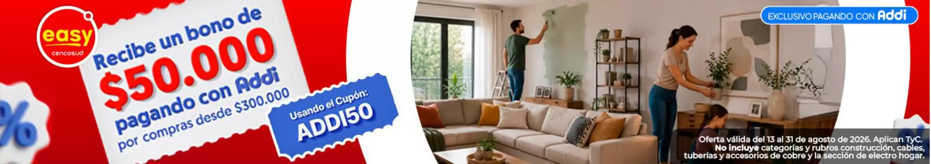 Catálogo Easy | Ofertas especiales atractivas para todos | 2026-08-13T00:00:00.000Z - 2026-08-31T00:00:00.000Z