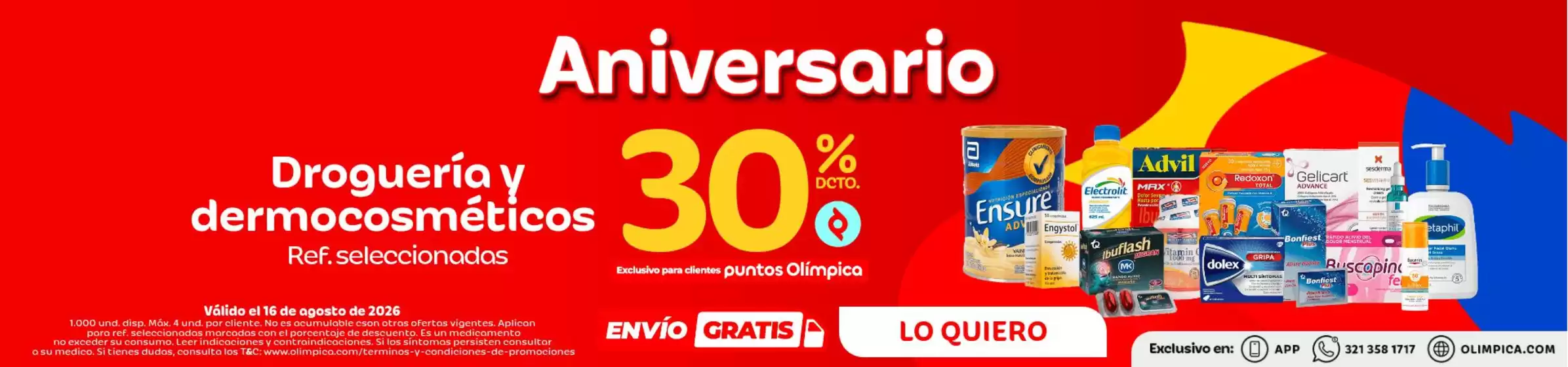 Catálogo Olímpica | Ofertas y promociones actuales | 2026-08-16T00:00:00.000Z - 2026-08-16T00:00:00.000Z