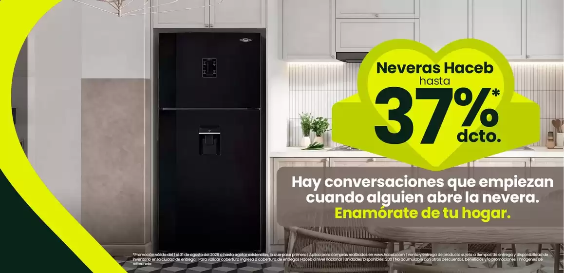Catálogo Haceb | Nuestras mejores ofertas para ti | 2026-08-01T00:00:00.000Z - 2026-08-31T00:00:00.000Z
