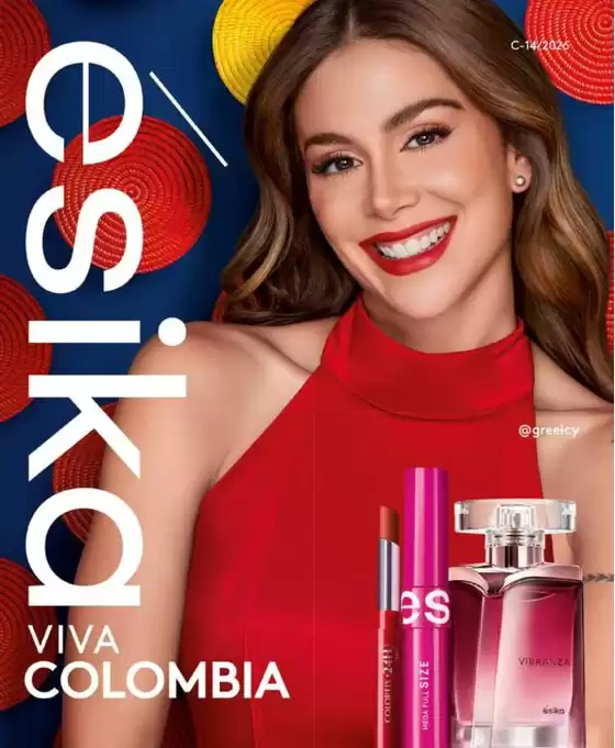 Catálogo Ésika | ESIKA COLOMBIA C14 2026 | 2026-08-18T00:00:00.000Z - 2026-09-01T00:00:00.000Z