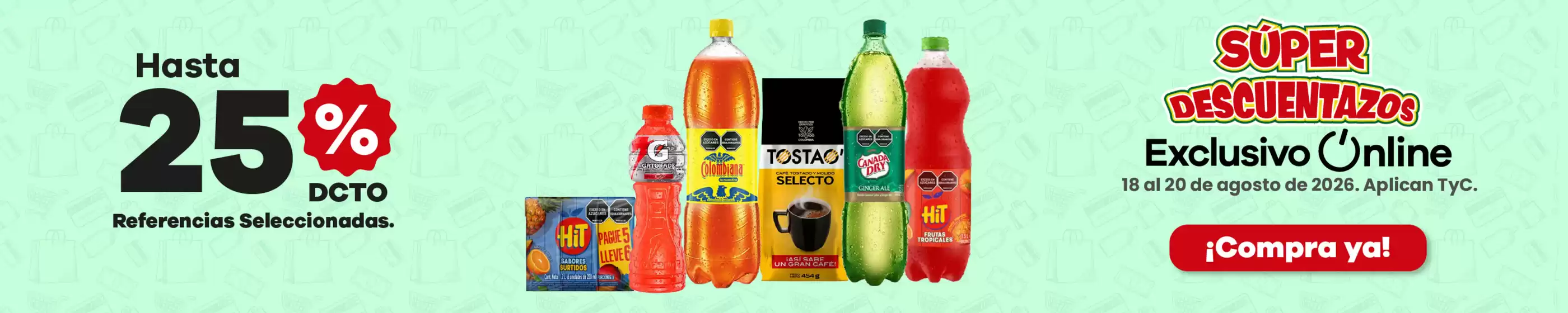 Catálogo MercaCentro | Ofertas principales para todos los clientes | 2026-08-18T00:00:00.000Z - 2026-08-20T00:00:00.000Z