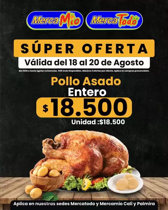 Catálogo MercaTodo | Gran variedad de ofertas | 2026-08-18T00:00:00.000Z - 2026-08-20T00:00:00.000Z