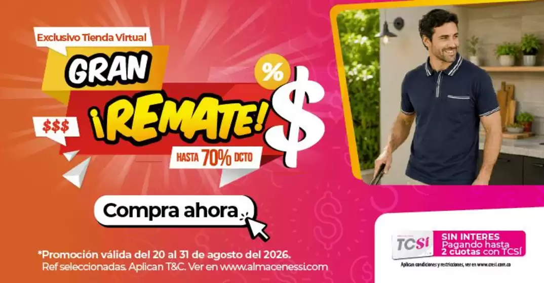 Catálogo Almacenes Sí | Ofertas principales para todos los clientes | 2026-08-20T00:00:00.000Z - 2026-08-31T00:00:00.000Z