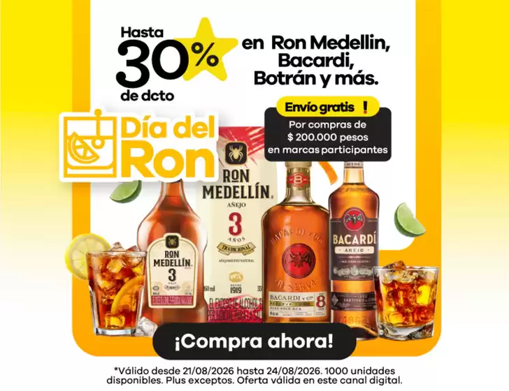 Catálogo Éxito en Chipatá | Promociones actuales | 2026-08-21T00:00:00.000Z - 2026-08-24T00:00:00.000Z
