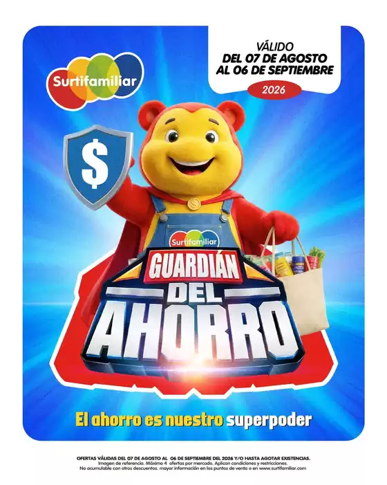 Catálogo Surtifamiliar | Gangas y ofertas actuales | 2026-08-07T00:00:00.000Z - 2026-09-06T00:00:00.000Z